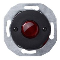 Кнопковий вимикач RENOVA чорний 1А, WDE011248