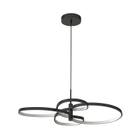 LED світильник підвісний Goldlux Ribbon 37W 4000K чорний 335982