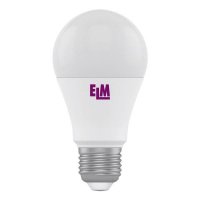 Світлодіодна лампа ELM B60 12W PA10S E27 4000