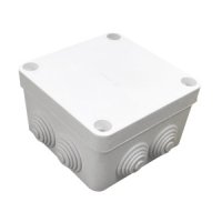 Коробка распределительная наружная Courbi IP55 с кабельными вводами 32-21024-100