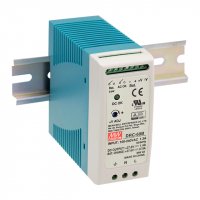 Блок питания Mean Well на DIN-рейку с функцией UPS 60W 1.4A 27.6V DRC-60B