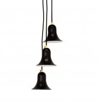 Подвесной светильник черный PikArt 3 Bells 3343