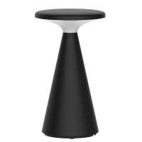 Настільна LED лампа Goldlux Paros акумуляторна вулична 1.8W 2700K IP44 USB чорна 329981