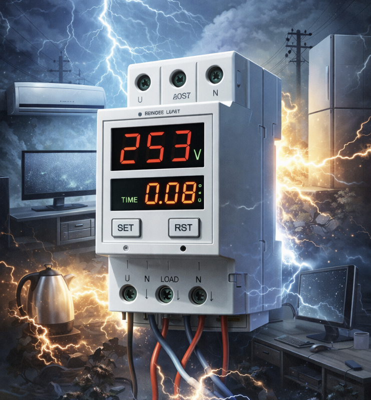 Як вибрати реле напруги