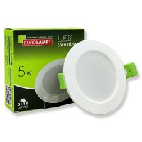 LED светильник Downlight Eurolamp 5W 4000K LED-DLR-5/4(new)