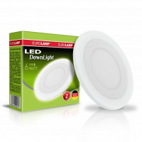 LED светильник Eurolamp круглый DownLight 6W 4000K LED-DLR-6/4(white)