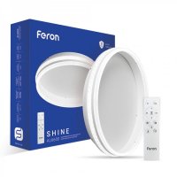 LED світильник Feron AL6600 SHINE 70W 4500Lm 3000-6500К з пультом білий (40282) 7679