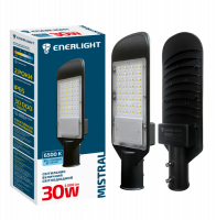 Вуличний LED світильник Enerlight MISTRAL 30W 6500K MISTRAL30SMD100C
