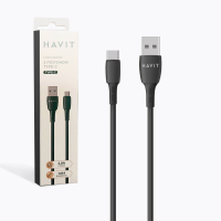 Кабель з'єднувальний зарядний HAVIT HV-CB620C USB to Type-C 1м HV-CB620C