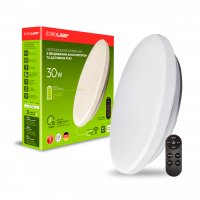 LED світильник Eurolamp 30W 2700K-6000K 2400mA з датчиком руху та акумулятором LED-NLR-30/27-65(EM)