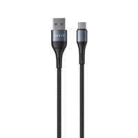 Кабель соединительный зарядный HAVIT USB - USB-C 2.1A 1м HV-CB651C
