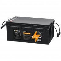 Акумулятор Delux LiFePO4 літій залізо фосфатний 25.6В 100 Аг 90023749