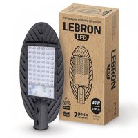 Вуличний LED світильник Lebron L-SL 30W 6200K IP65 18-00-33-1