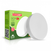 Світлодіодна LED лампа Eurolamp еко серія "Р" 15W GX70 4000K LED-GX70-1540(P)
