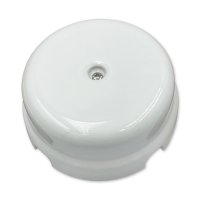 Розподільна коробка ретро RE керамічна 78х35мм розпаячна білий CSO.box-white