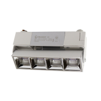 LED світильник трековий Velmax V-TRL-LA-1041Wh 10W 4100K білий 25-31-63-1