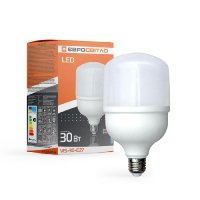 Світлодіодна LED лампа Євросвітло 30W Е27 4200K (VIS-30-E27) 000042328