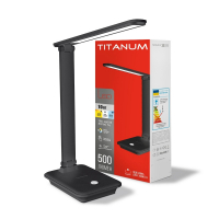 Настольная LED лампа Titanum 10W 3000-6500K TLTF-009B