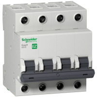 Автоматический выключатель Schneider EZ9 4P 40A тип "C" EZ9F34440