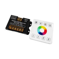 Контролер з пультом Biom 40A 480W 12-24V Touch RF (10А*4 канала) для LED стрічки C-40-Touch-V2 25596