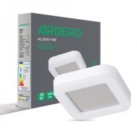 Точковий LED світильник Ardero ЖКГ AL3007-SW 30W 5000K IP65 білий 8069