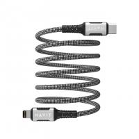 Кабель з'єднувальний зарядний HAVIT USB-C - Lightning PD30W 3A 1м магнітний Black HV-CB6298