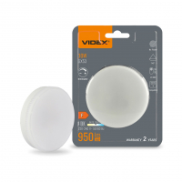 Світлодіодна LED лампа Videx 10W GX53D 4100K VL-GX53D-10534