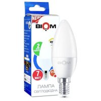 LED лампа Biom свеча 7W E14 4500K BT-570