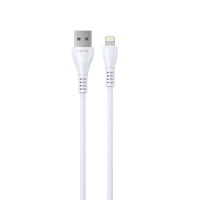 Кабель з'єднувальний зарядний HAVIT USB - Lightning 2.1A 1.8м HV-CB641C 1.8m, white