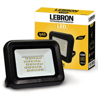 Світлодіодний LED прожектор Lebron L-LF 10W 6200К IP65 17-08-11