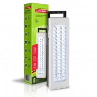 LED світильник Eurolamp акумуляторний 9W 6500K IP20 із USB та сонячною батареєю EM-45SMD/9W(S)