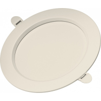 LED cветильник Lebron L-DR-94WH 9W 4000К круг белый 12-08-34