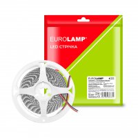 LED лента Eurolamp SMD2835 120шт/м 12W/м IP20 12V 3000K LED/ROLL-5m/3000K(120)12V