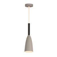 Підвісний світильник Velmax V-CL-SPOON-Gr-Wh E27 23-10-04