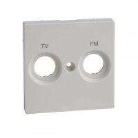 Панель розеток TV+FM, полярно-білий Merten SM MTN299919