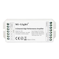 Усилитель Mi-Light 5-канальный высокопроизводительный (RGB+CCT) 12-24V 15A White/CCT/RGB/RGBW/RGB+CCT TK-5U