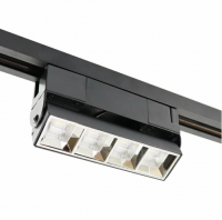 LED світильник трековий Velmax V-TRL-LA-1030Bl 10W 3000K черный 25-31-62