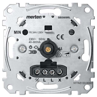 Механізм диммеру (світлорегулятора) натискний 40-600 Вт/ВА Merten MTN5133-0000