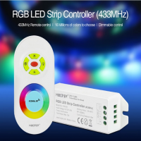Комплект управления Mi-Light RF 433GHz RLC042 RGB 2в1 пульт 1 зона + LED контроллер 12/24В RLC042-RGB