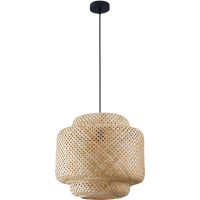 Подвесной светильник Goldlux Berta E27 бежевый 328410