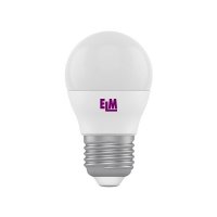 LED лампа ELM D45  6W PA10 E27 4000К 18-0051