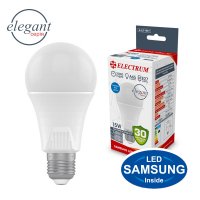 Світлодіодна LED лампа Electrum A65 15W PA LS-33DS Elegant E27 4000 DIM 3 уровн.