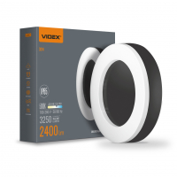 Точковий LED світильник коло ART VIDEX 30W 5000K IP65 VL-BHFR-305B