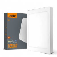 LED cветильник Videx DL6S 18W 3000-4000-6500K  встраиваемый квадрат VL-DL6S-18CW