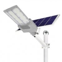 Світлодіодний вуличний світильник на сонячній батареї VARGO HYBRID Solar + 220V 200W 15000mAh V-119027