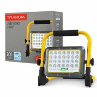 Світлодіодний прожектор акумуляторний переносний Titanum 20W 5000К IP65 TL-FA-105