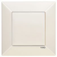 Выключатель Viko Meridian кремовый (90970201-WH)