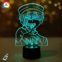3D світильник "Туалетний хлопчик Ханако-кун" з пультом+адаптер+батарейки (3ААА) 48798093300