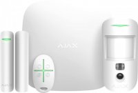 Комплект охранной сигнализации Ajax StarterKit Cam Plus Белый AjaxSK8