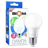 LED лампа Biom А60 10W E27 3000K BT-509 1429